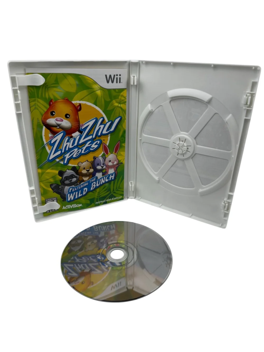 Activision Zhu Zhu Pets Featuring The Wild Bunch Wii Video Game CIB E